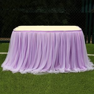 Table Skirt Multi Colors Table Cloth Home Textile Tablecloths For Wedding Party Table Decoration (59.06*39.37inch)